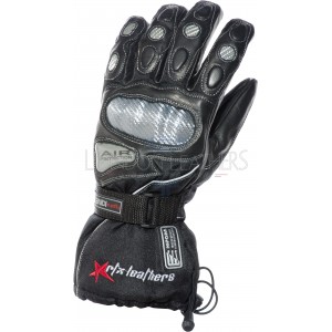 RTX Hydro Kinetic Leather Thermal Winter Motorcycle Gloves RTX Hydro Kinetic Leather Thermal Winter Motorcycle Gloves